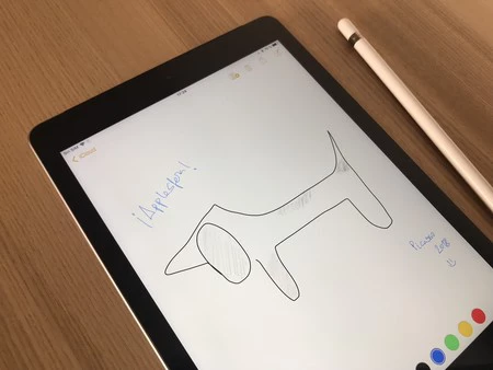 Apple Pencilで描くiPad 2018