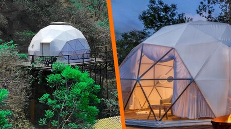 Este es el glamping escondido para darte una escapada en medio del bosque a solo 2 horas de CDMX: puedes tener desde una cena romática hasta hacer ecoturismo