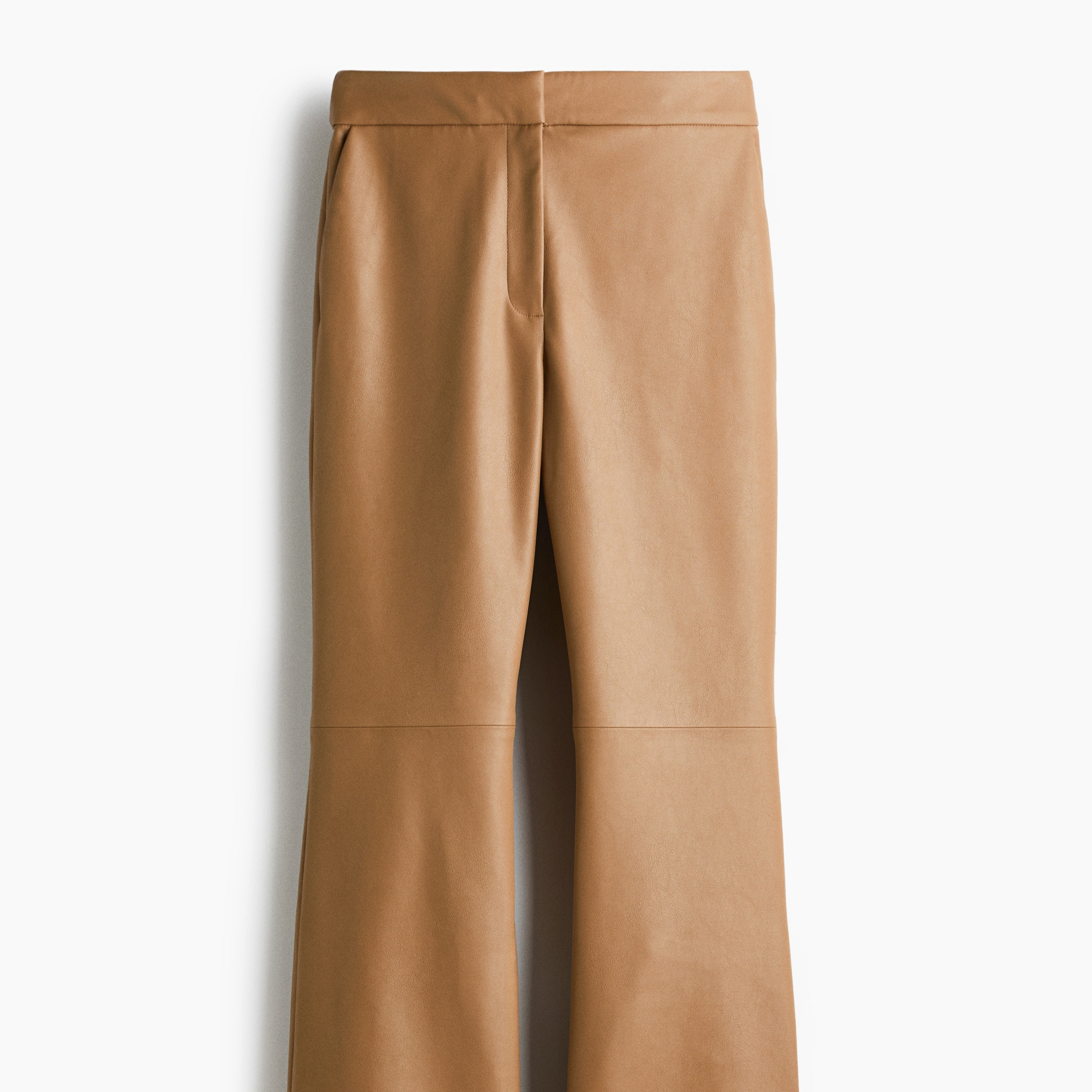 Pantalón bootcut revestido