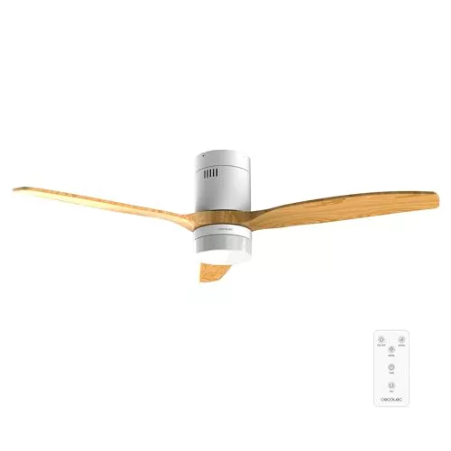 Cecotec Ventilador de Techo con Luz con Mando a Distancia y Motor DC 38W