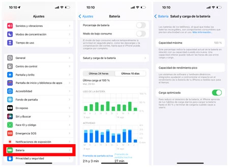 バッテリーの割合