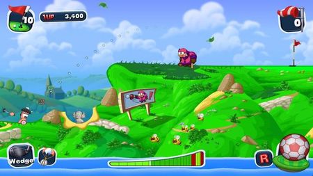 Si nos gusta el golf tenemos varios hoyos pendientes en PSN y Steam con 'Worms Crazy Golf' o 'Everybody's Golf'