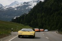 100 Lamborghini juntos en Saint Moritz, !viva el lujo!