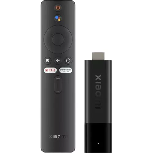 Xiaomi Smart TV Stick 4K - Dispositivo de Streaming con resolución 4K (3840 x 2160), tecnología Android TV 11, Dolby Atmos, Dolby Vision, Bluetooth 5.0, Mando a Distancia, Negro (Versión ES)