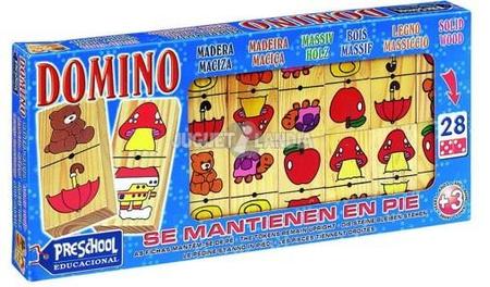 Dominó de madera