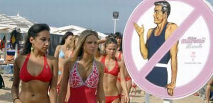 Playa sólo para mujeres en Italia