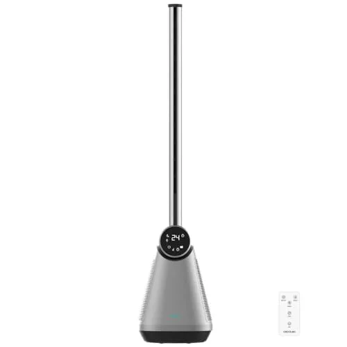 Cecotec Ventilador de torre EnergySilence 9890 Skyline Bladeless Sin Aspas de 39"