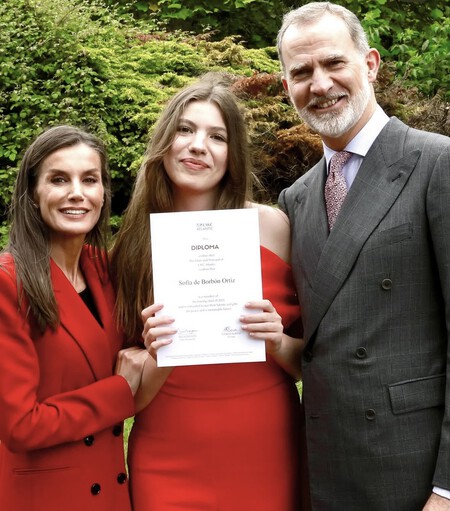 Letizia, Sofía y Felipe VI
