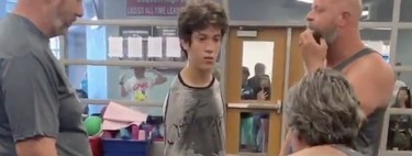 Un adolescente sin brazos nos demuestra lo que es coraje: no se rinde hasta que no salta una caja de 50 cm