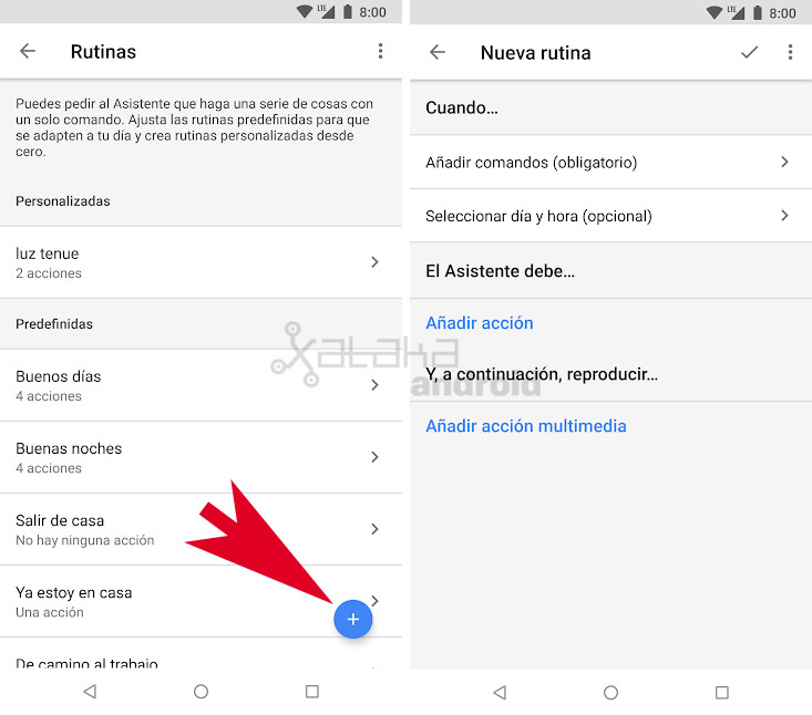Cómo crear rutinas con el Asistente de Google para realizar varias acciones con un solo comando Cómo crear rutinas con el Asistente de Google para realizar varias acciones con un solo comando