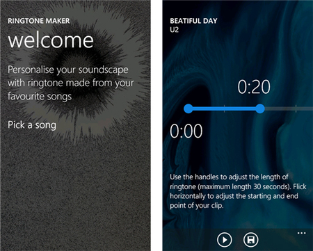 Nokia Ringtone Maker, crea fácilmente tonos de aviso personalizados