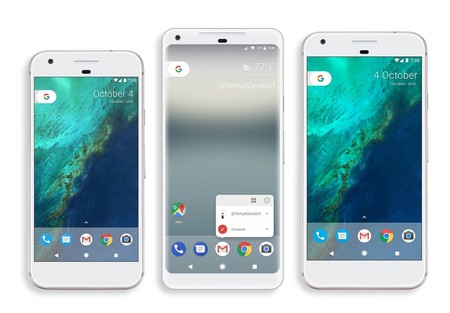 Nuevos detalles sobre el Google Pixel 2: Ambient Display, gestos y modo vívido