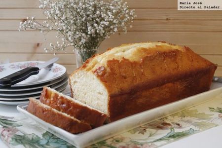 Pan de limón. Receta