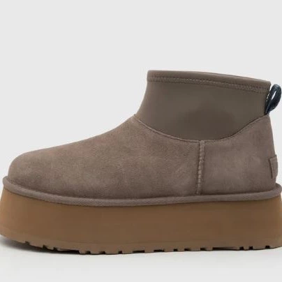 UGG
CLASSIC MINI DIPPER - Botines bajos - gris oscuro