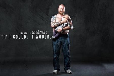 "Si pudiera, lo haría": campaña 'Breastfeeding' para fomentar la participación del padre en la lactancia materna