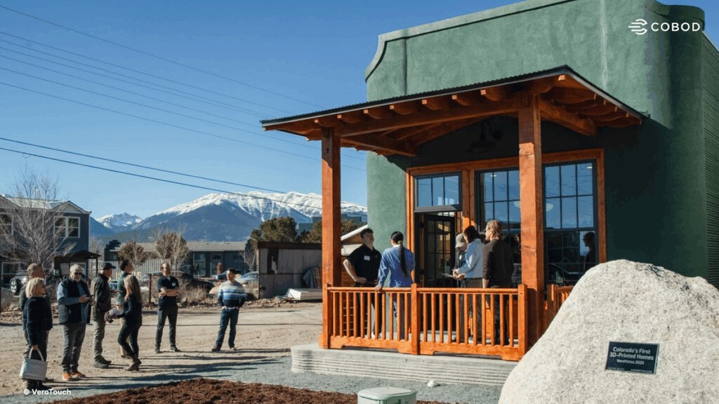 Casas construidas en 3D, en 16 días y a prueba de incendios forestales: así es el interesante proyecto que están haciendo en Colorado 