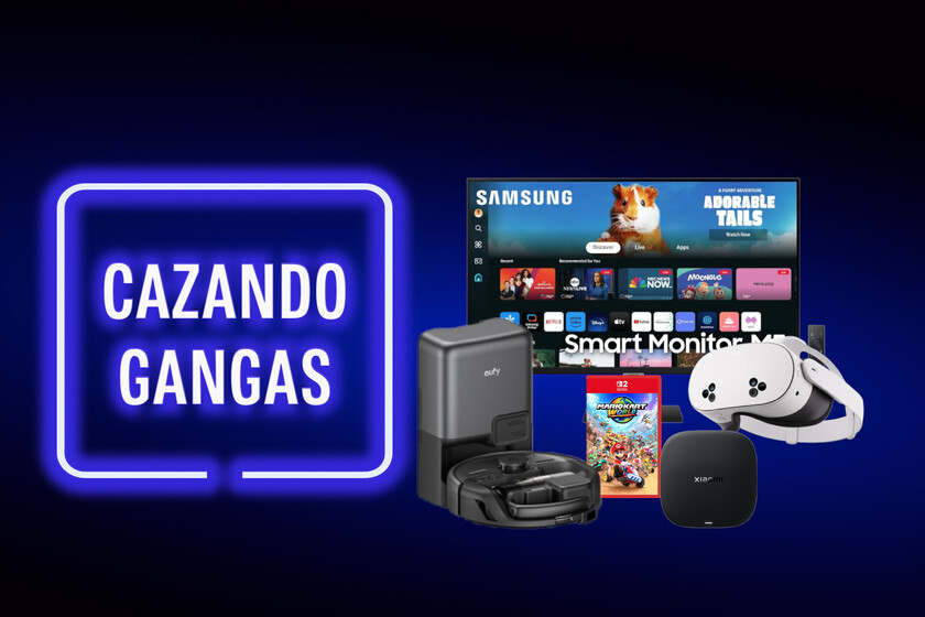 Un monitor Samsung con funciones de smart TV a precio de escándalo, el 'Mario Kart World' ya está de oferta y más. Cazando Gangas