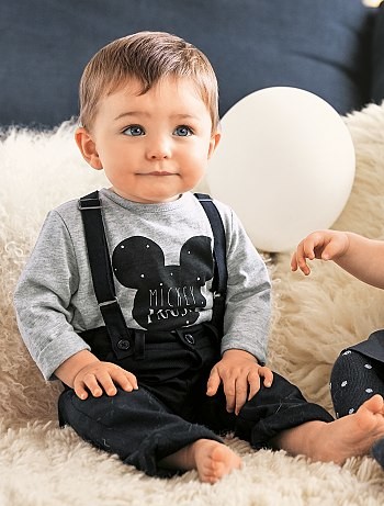 Conjunto De Camiseta Pantalon Mickey 
