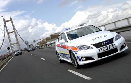 Un Lexus IS-F para la policía británica