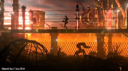 Aquí van dos comparativas molonas de Oddworld: Abe's Oddysee - New 'n' Tasty