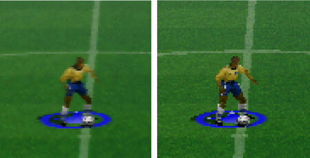 Ejemplo Anti Aliasing Nintendo 64