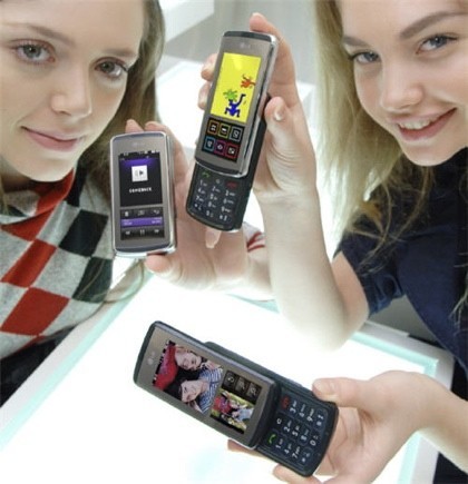 LG KF600, con InteractPad