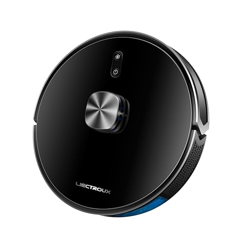 Robô Aspirador Liectroux XR500 Pro 3 em 1 Aspira Varre Passa Pano Com Aplicativo Compatível Com Alexa e Google Mapeamento Inteligente Salva os Mapas Bivolt