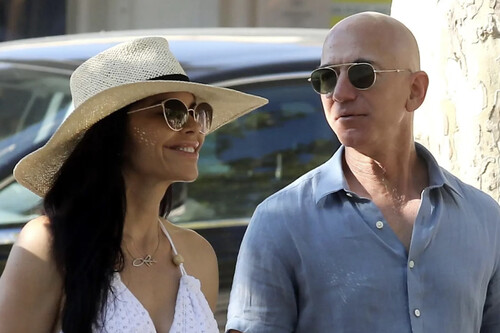 Lauren y Bezos