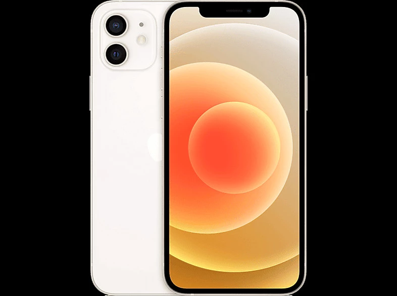 Apple iPhone 12, Blanco, 64 GB, 5G, 6.1" OLED Super Retina XDR, Chip A14 Bionic
