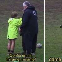 "No importa cómo eres. Eres un jugador de rugby brillante": el ejemplo de compañerismo de dos niños que se ha hecho viral 