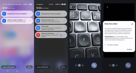 cámara del Galaxy como webcam