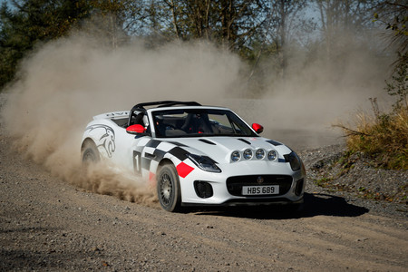Jaguar F-Type Rally Car
