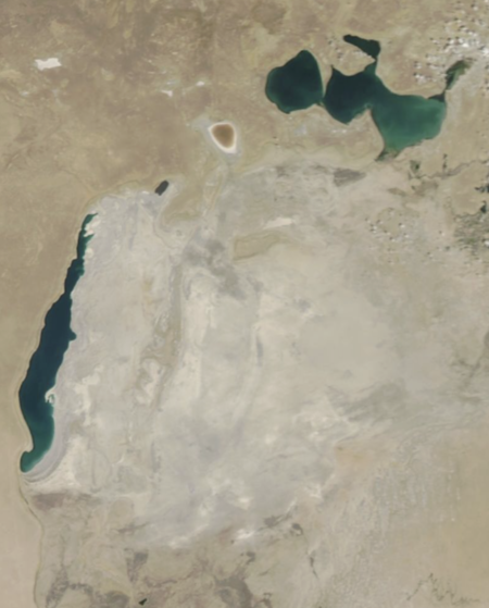 The Aral Sea 21 Aug 2024