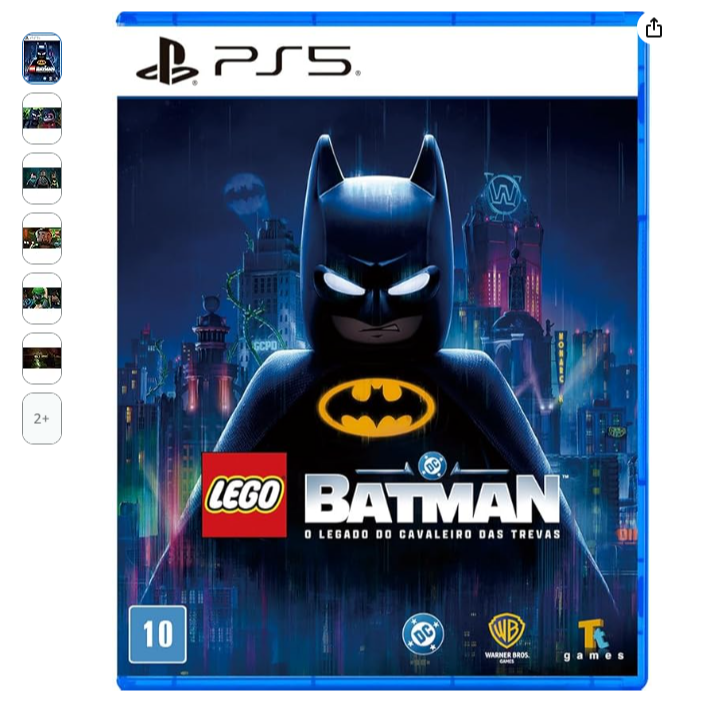 Lego Batman: O Legado do Cavaleiro das Trevas - PlayStation 5
