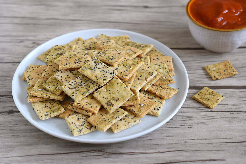 Vegan glutenfree keto crackers healthy recipe for a crunchy lowcarb
