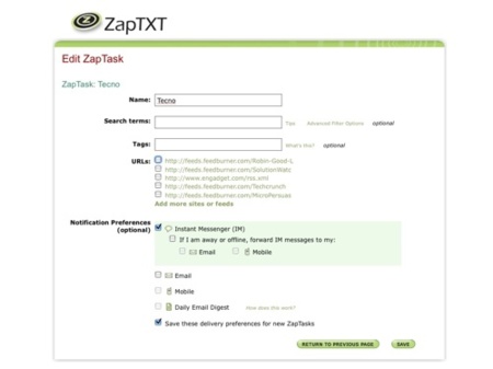 ZapTXT 2.0 en escena