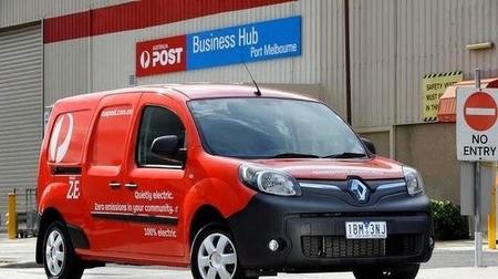 Las Renault Kangoo ZE llegan a Australia de la mano de Correos