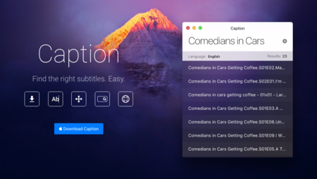 Caption simplifica la tarea mecánica de descargar subtítulos: App de la semana