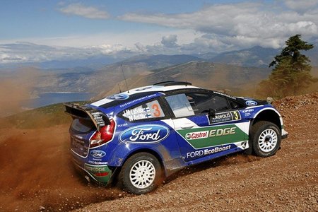 Rally Acrópolis 2012: Jari-Matti Latvala pierde comba por un pinchazo