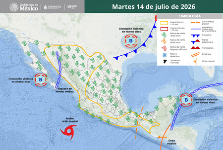 Mapas 14 Julio 2026