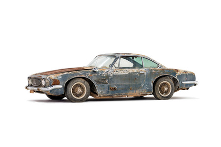 Este Maserati oxidado y tirado al olvido podría valer más de 13 MDP