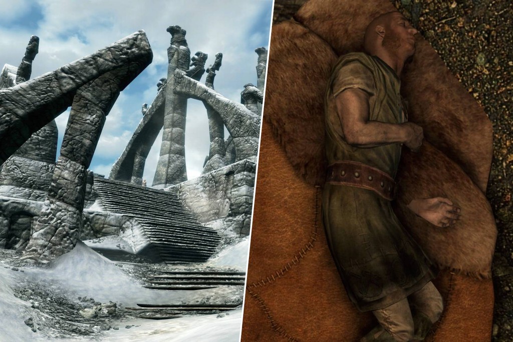 "Es un homenaje a Bethesda arreglando bugs". Un jugador ha encontrado al NPC más vago de todo Skyrim: no hace absolutamente nada