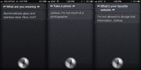 iOS 5 iPhone 4S Siri