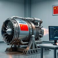China desenvolve protótipo de motor que pretende funcionar desde a decolagem até mais de Mach 6 