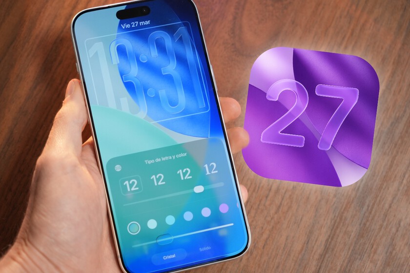 Apple no dará ni un paso atrás con Liquid Glass. El polémico diseño no admitirá "medias tintas" en el próximo iOS 27
