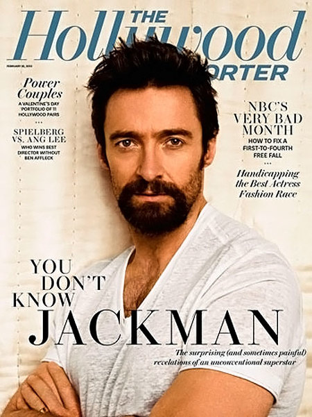 Hugh Jackman y su perilla protagonizan la portada The Hollywood Reporter