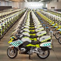 La Guardia Civil ha debido ser muy buena este año, porque Papá Noel les ha traído 291 BMW R 1200 RT
