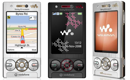 Los precios del exclusivo Sony Ericsson W715 de Vodafone