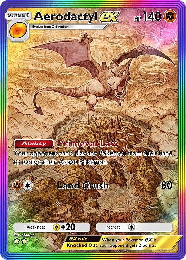 Aerodactyl Ex Arcoiris