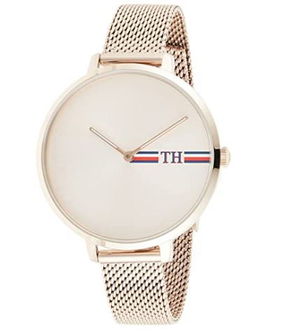 Tommy Hilfiger Reloj analógico para Mujeres. de Cuarzo con Correa en Acero Inoxidable 1782158